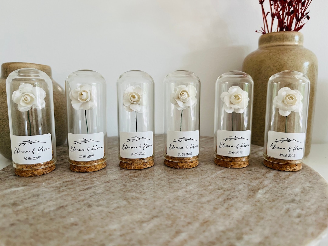 50 Confettis Personnalisés Colombe Mariage Mr & Mme | Décoration De Table En Acrylique Argenté