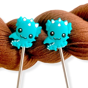 Dragon Knitting Needle Point Protectors Needle Holder(Set of 2) Random Color