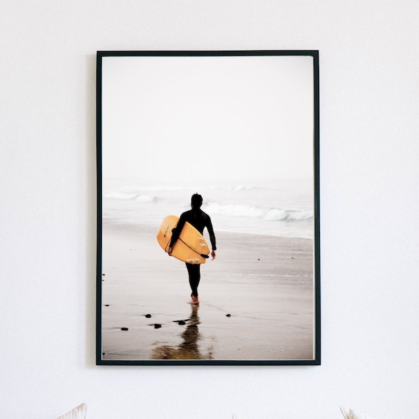 Live to Surf, Surf to Live - Printable Surfing Poster