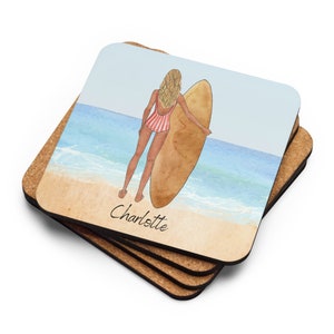 Surfer Coaster personalizzato