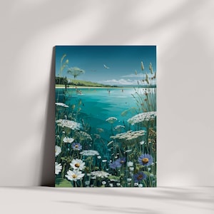 Wild Swimming Birthday & Greetings Card | Swimmers, Nature an Lakes Art Card for Outdoor Adventure Lovers | Made in the UK