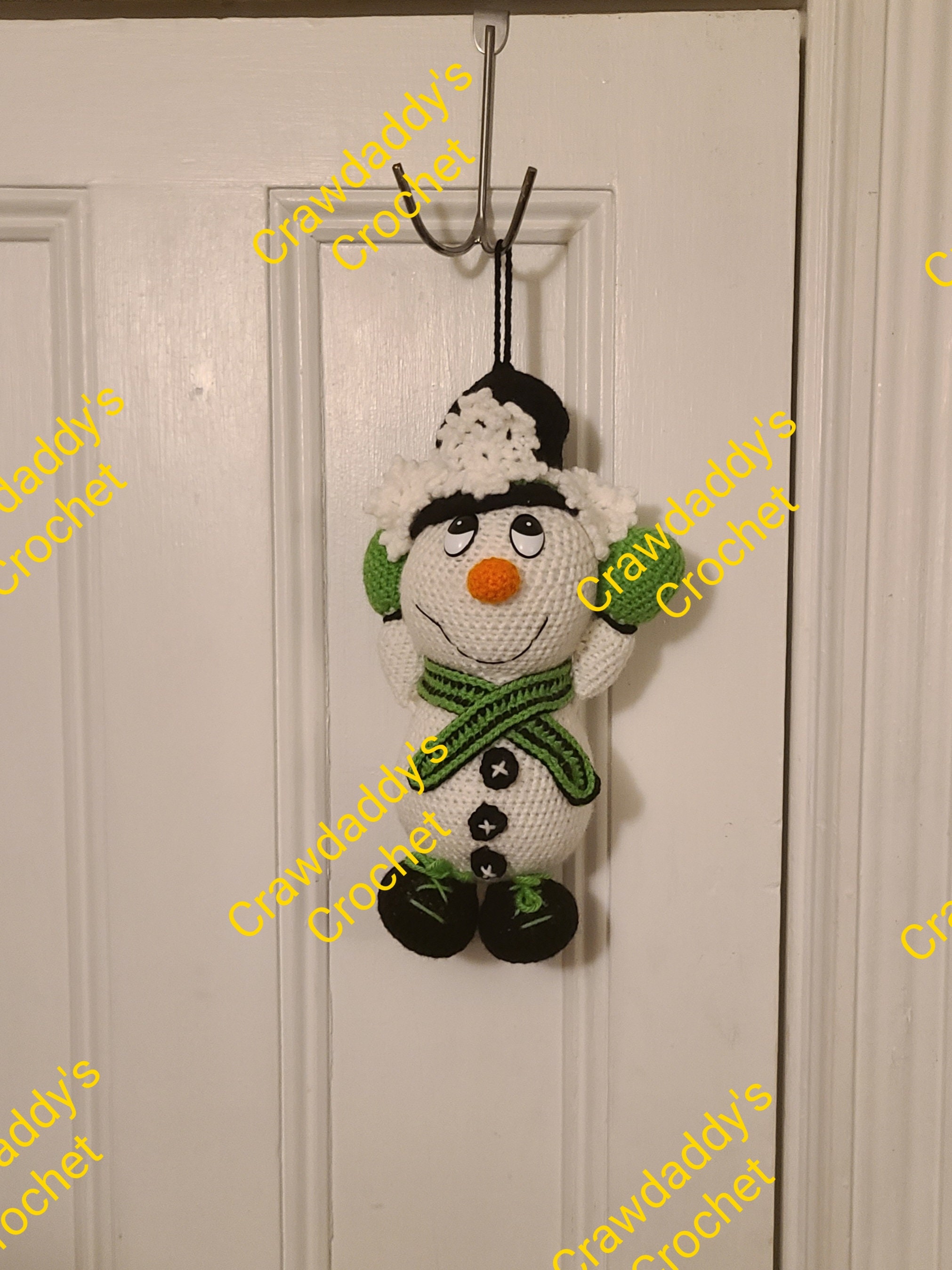Snowman Door Hanger