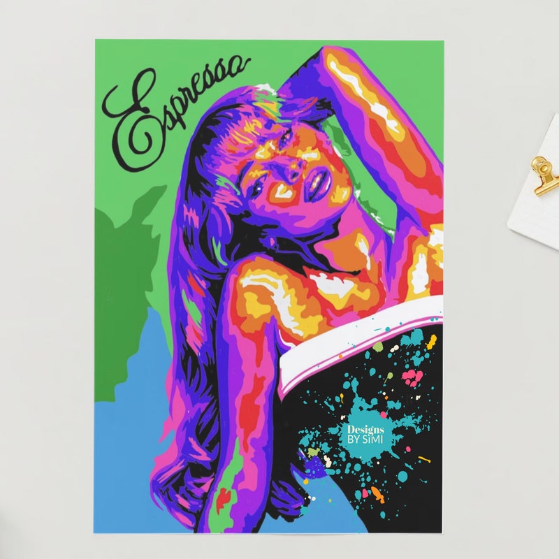 Sabrina Carpenter Coloring - Etsy