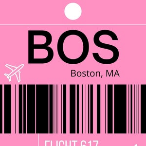 Airport Code Wall Print