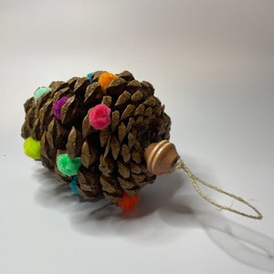 Sprinkled Pinecone Ornament