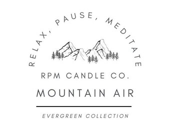 Mountain Air – 8 oz Soy Candle