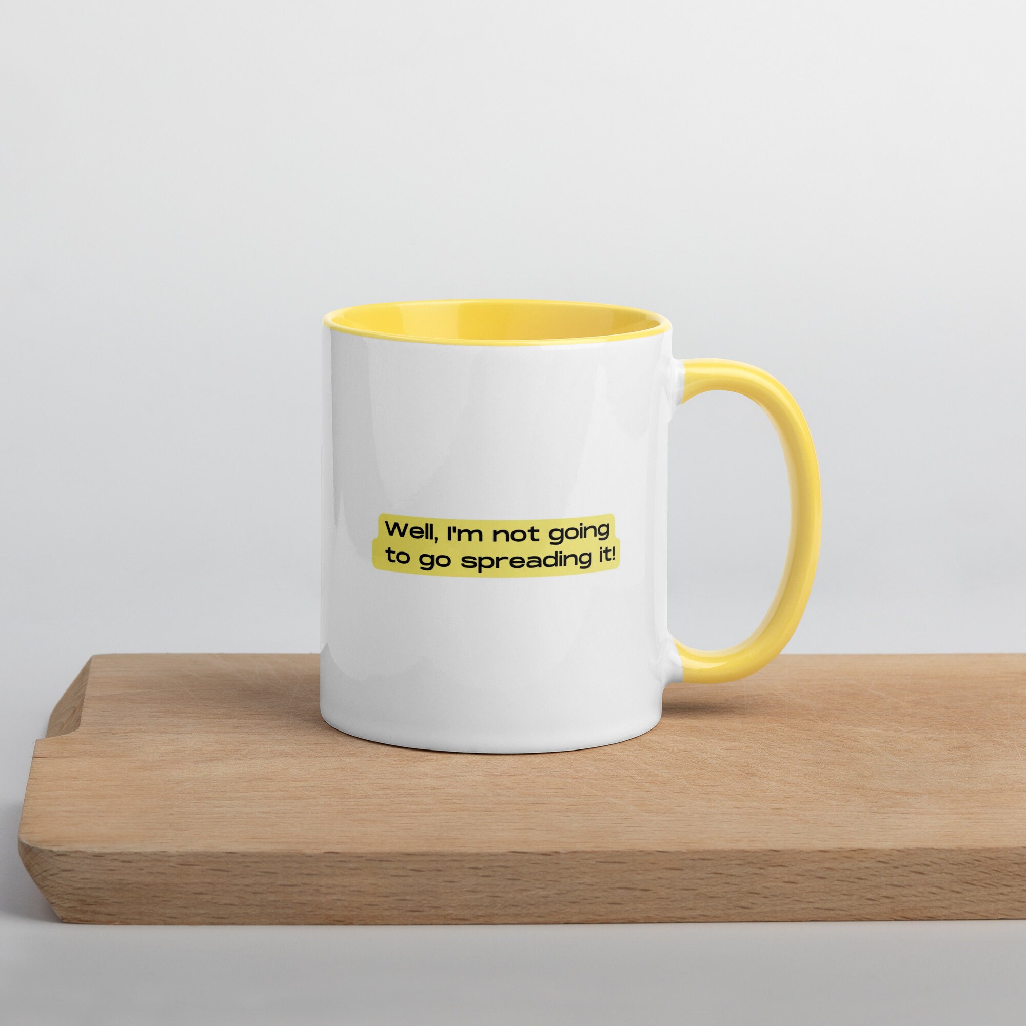 Butter Dad Joke Mug With Yellow Color Inside Etsy