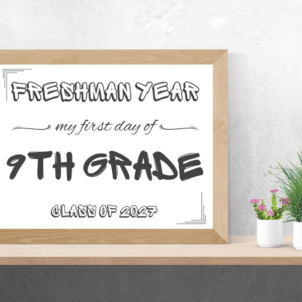 Funny Freshman Signs - Etsy