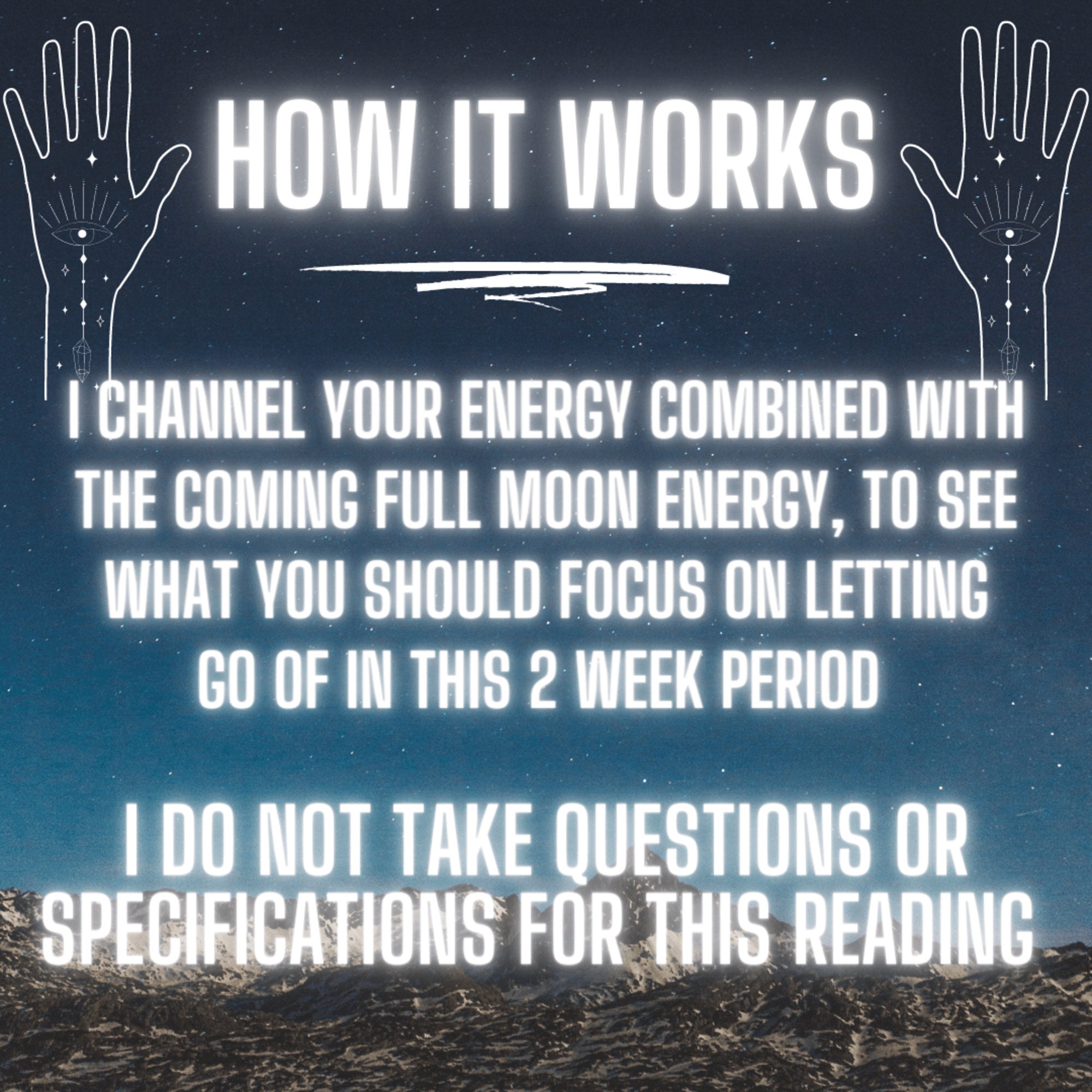 Full Moon Tarot Reading 2 Week Energy Reading Same Day Tarot - Etsy