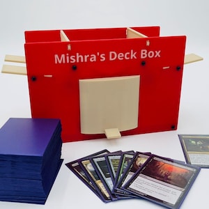 Mishra's Deck Box: Rot-Weiß Edition (aktualisierte Version)