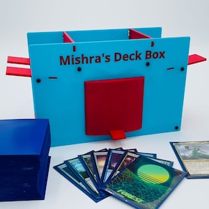 Mishra&#39;s Deck Box: Blue-Red Edition (Updated Version)