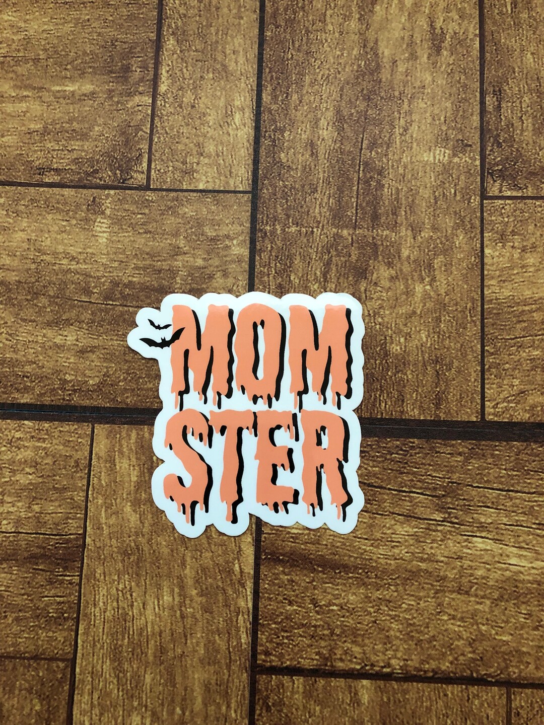 MOMSTER Sticker, Monster Mom Sticker, Halloween Sticker, Spooky Sticker ...