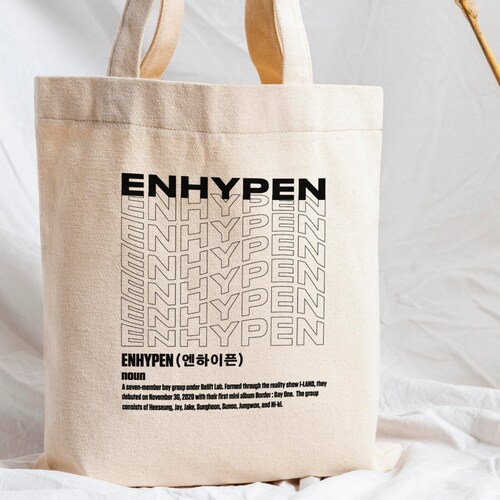 Enhypen Tote Bag Etsy