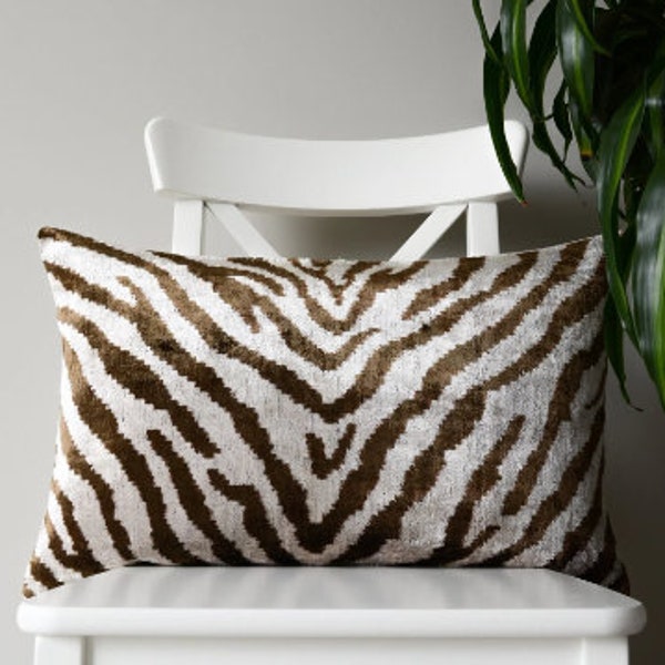 Zebra Pillow Etsy