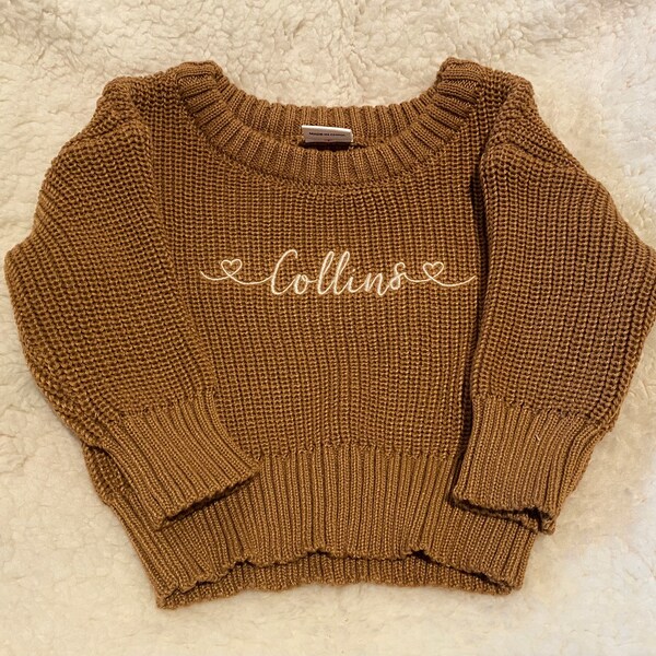 Sweater Name Font Etsy