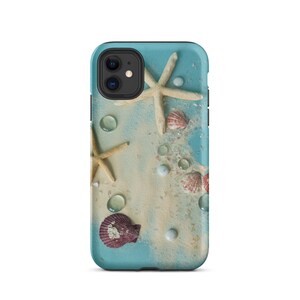 Blue Seashell iPhone case