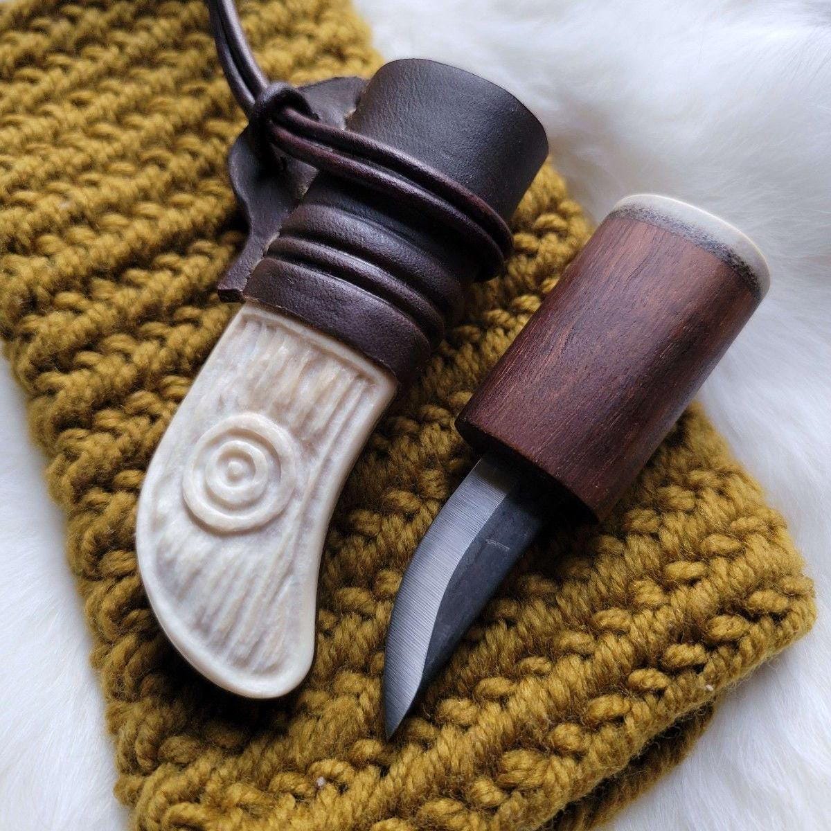 Sami hunting knife reindeer - Etsy 日本