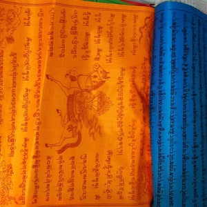Lot of 20pics, 34* 29cm Colorful Tibetan Buddhistic prayer flag Wall Hanging Brass Dirty Buddha Statue Cotton Silk lacy wall Art Decor SY221