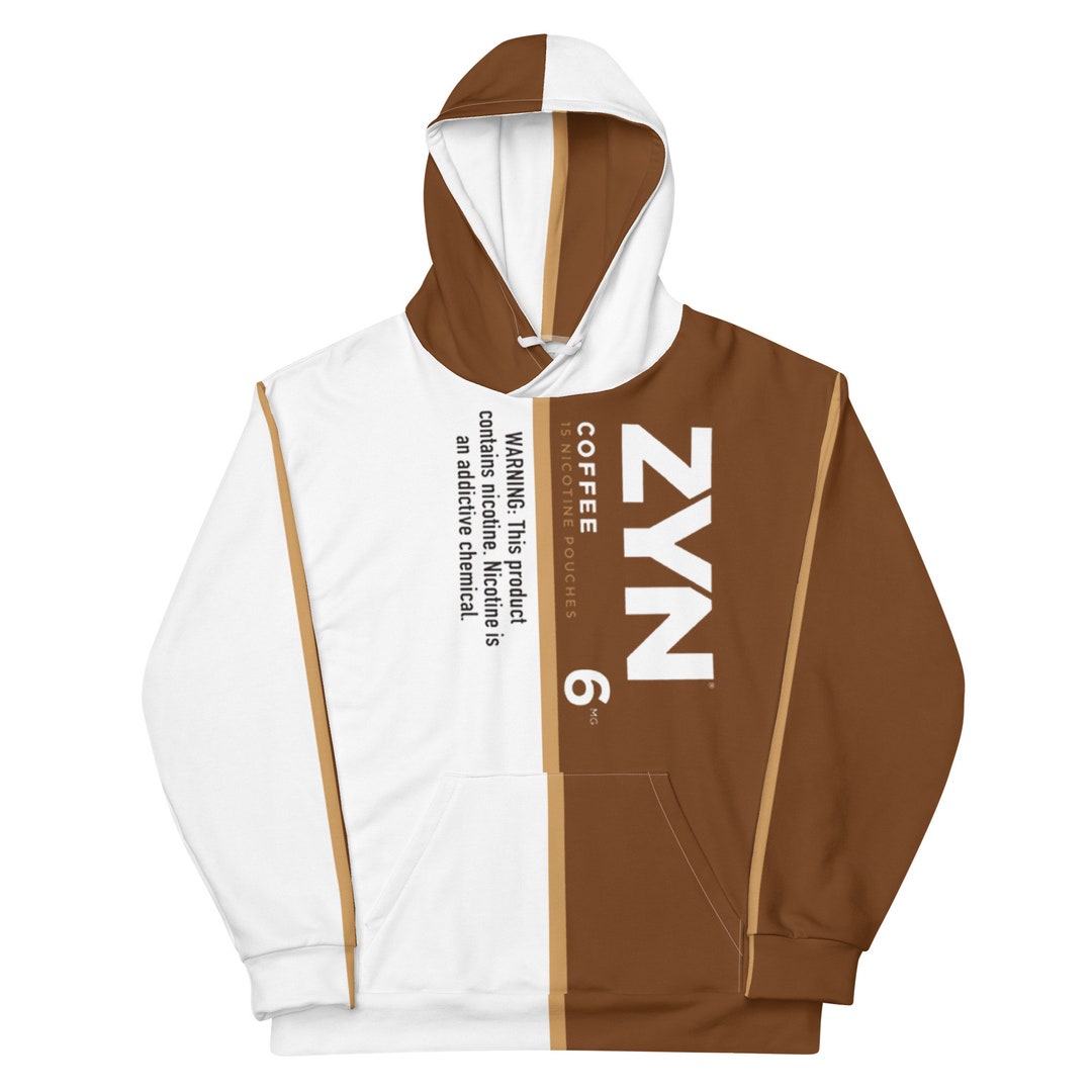 ZYN Coffee Flavor Hoodie Unofficial Zyn Merch Etsy
