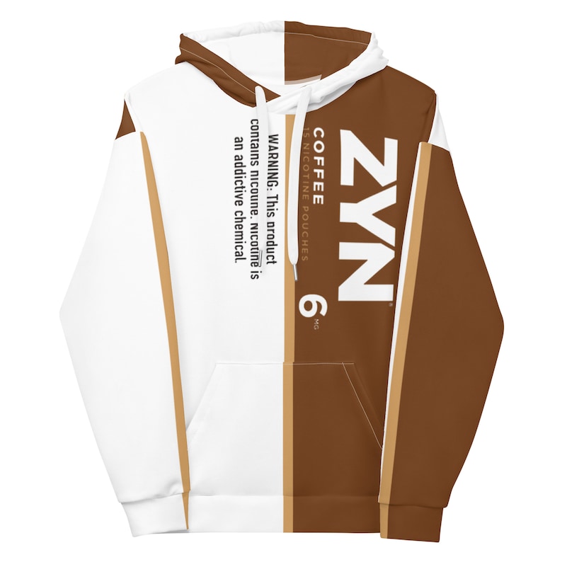 ZYN Coffee Flavor Hoodie Unofficial Zyn Merch Etsy