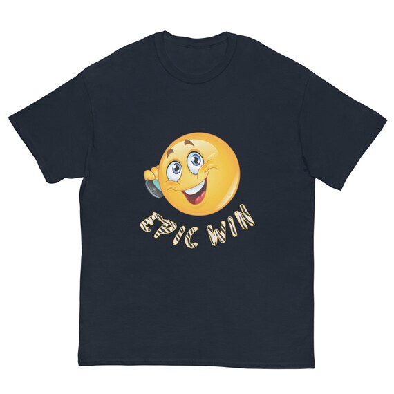 Epic Win Emoji on Cellphone Funny T-shirt Meme Shirt - Etsy Norway