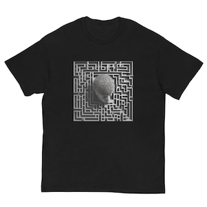 Mijn geest is een doolhof, maar ik ben de enige met de kaart. | Grafisch T-shirt