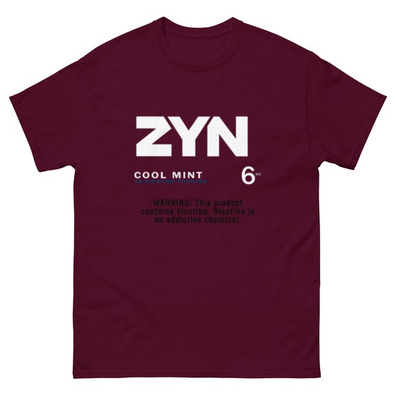 Zyn Cool Mint Christmas Metal Ornament 