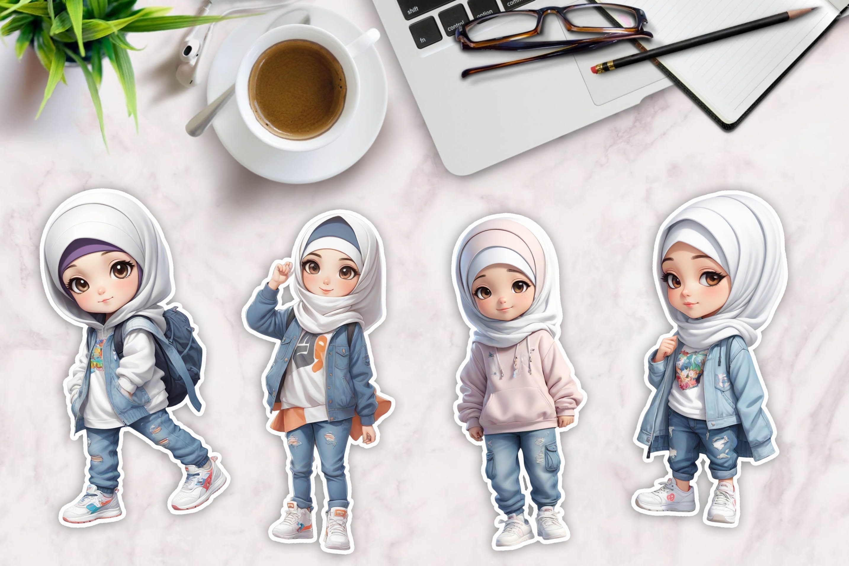 Custom Jeans Stickers