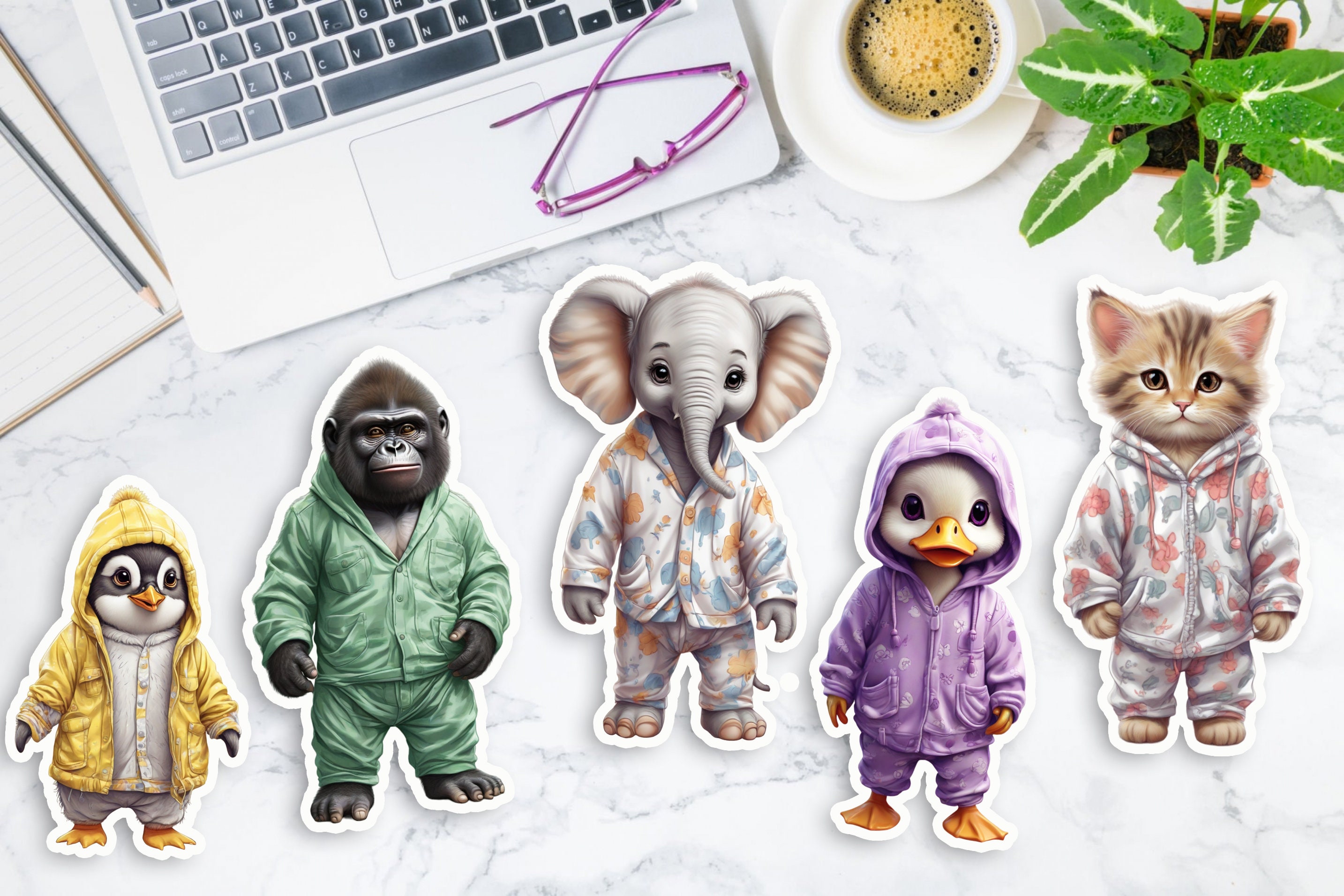 Animals in Pajamas | Cute Animals in Pajamas | Animals Farm | Funny ...