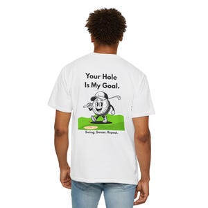 Golf-Themed Unisex T-Shirt, Funny Golf Shirt, Sporty Gift for Golfer, Casual Wear, Personalized Golf Tee