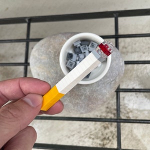 Lego Inspired Cigarette & Ashes Only