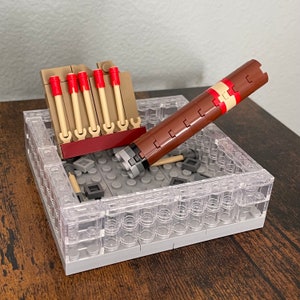 Lego Inspired Cigar With Lego Ash Tray