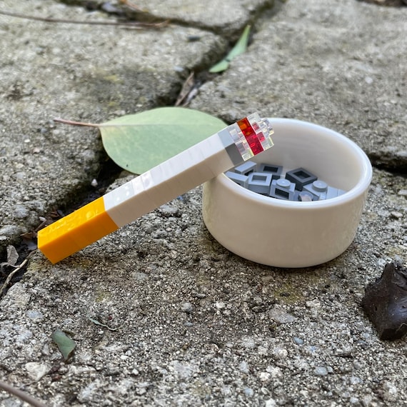 Lego Inspired Cigarette & Ashes Only