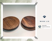 Walnut Wood Lid - Walnut Cover for DF64 G-IOTA, Solo and Turin Grinder, Walnut Coffee Machine Lid, Coffee Machine Lid