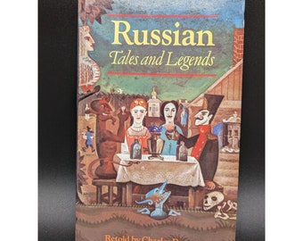 Russian Tales and Legends Retold by Charles Downing English Language 1989