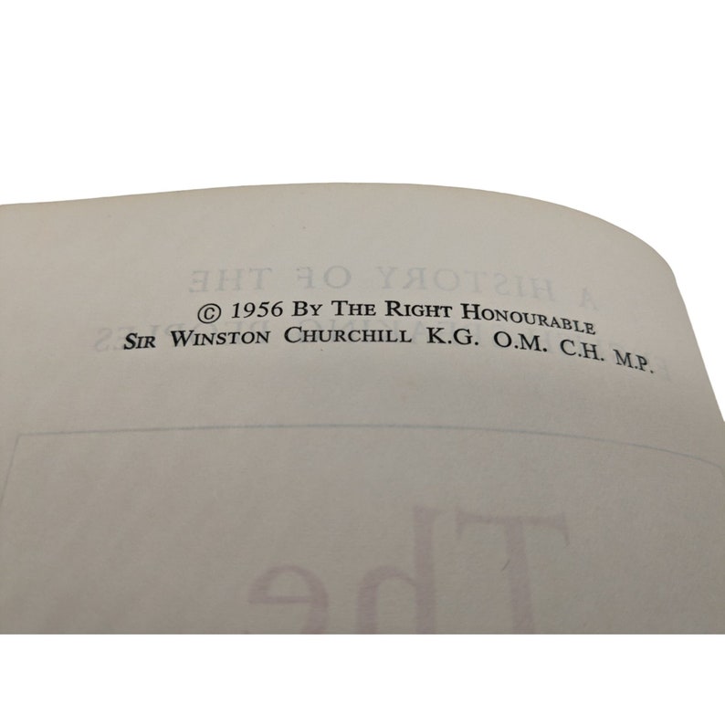 Winston Churchill The New World Volume 2 History of English Speaking People 1959 image 9