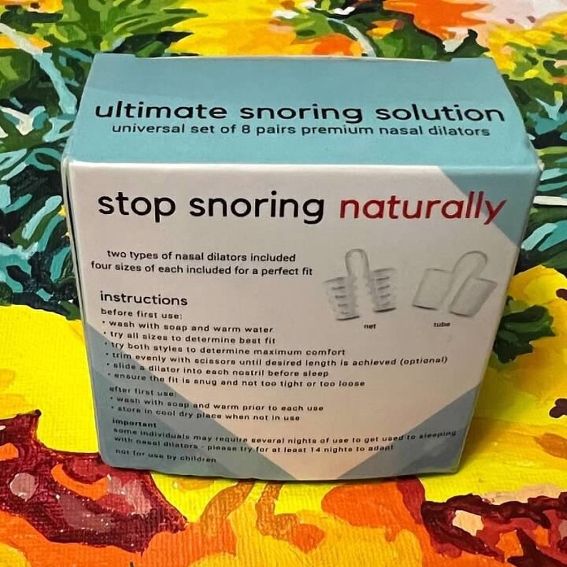 Snoring Types Ultimate Snoring Solution 8 in 1 - Etsy