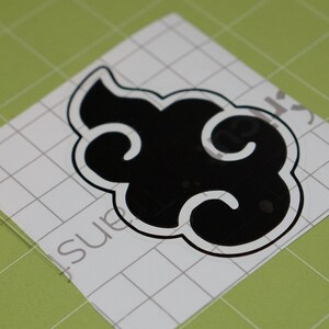 Akatsuki  Cloud stickers, Cloud tattoo design, Mini drawings