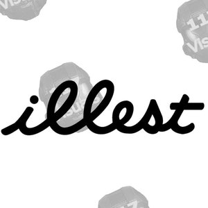 ILLEST Vinyl Decal Sticker Gamer car truck window laptop cellphone tumbler Multiple Colors & Sizes