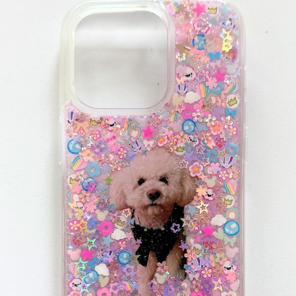 Custom Photo Sparkle Phone Case: Personalized iPhone, Samsung, Android