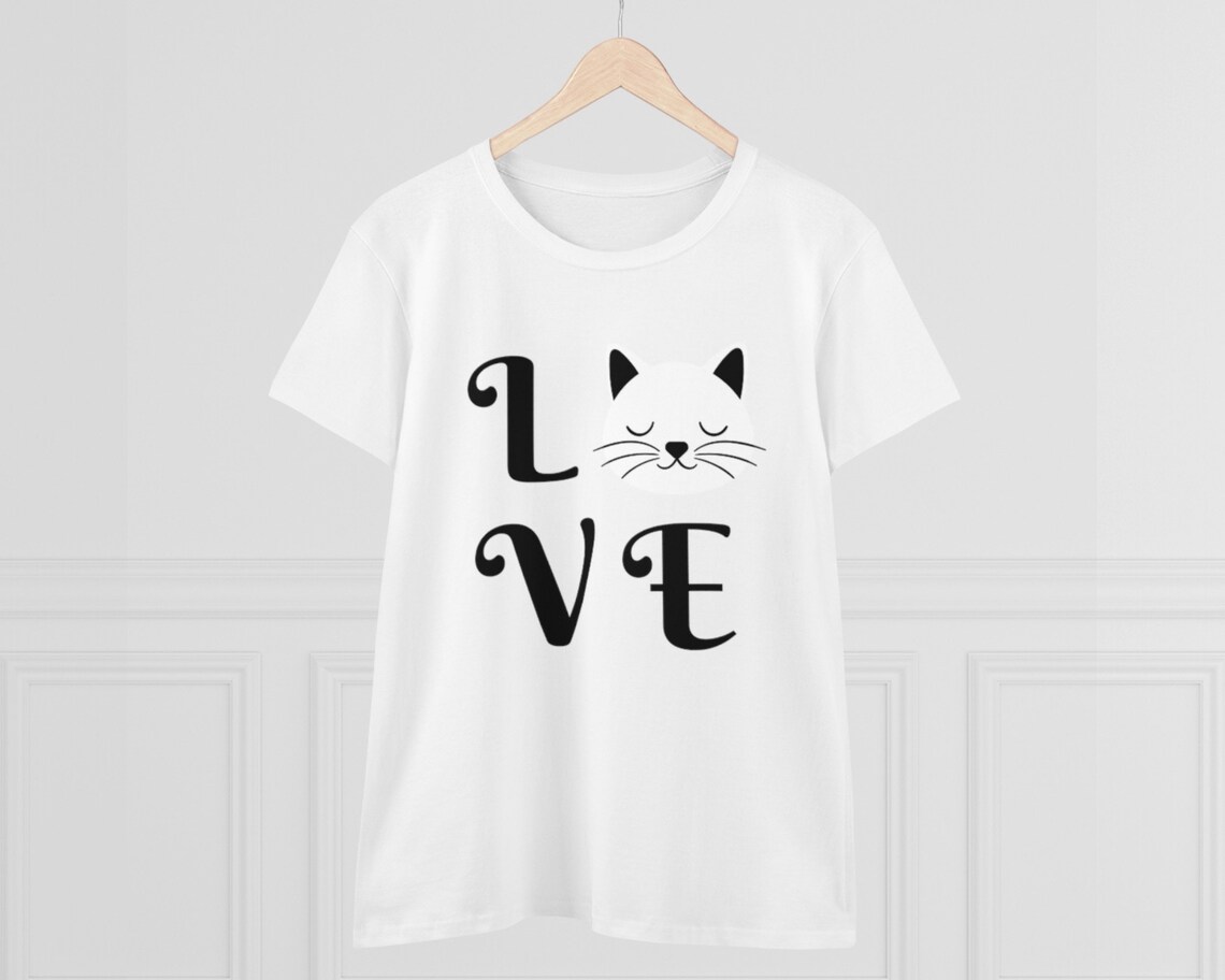 Cute Cat Shirt Cat Lover Shirt Gift for Cat Lovers Cat Mom Etsy