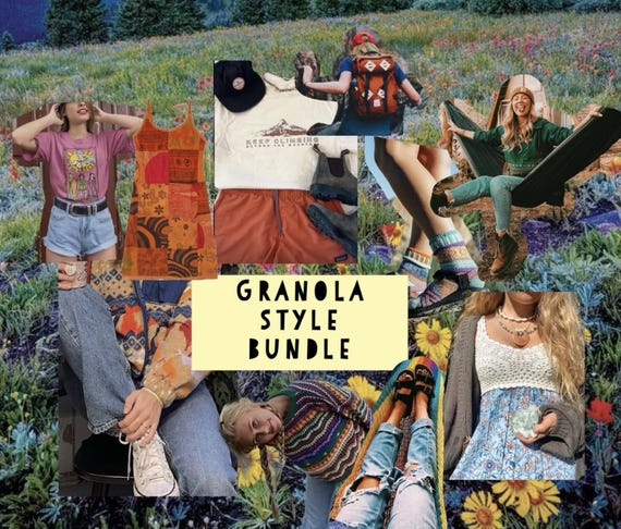 Granola Style Bundle|Custom Style bundle| thrifted style bundle| Granola girl gifts| Mystery box