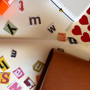 Magazine Letters for Junk Journaling | Magazine Letter Cutouts | Scrapbooking | Pen Pal image 4
