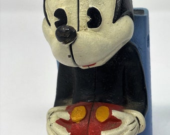 Cast Iron Mickey Mouse Coin Bank Bookend