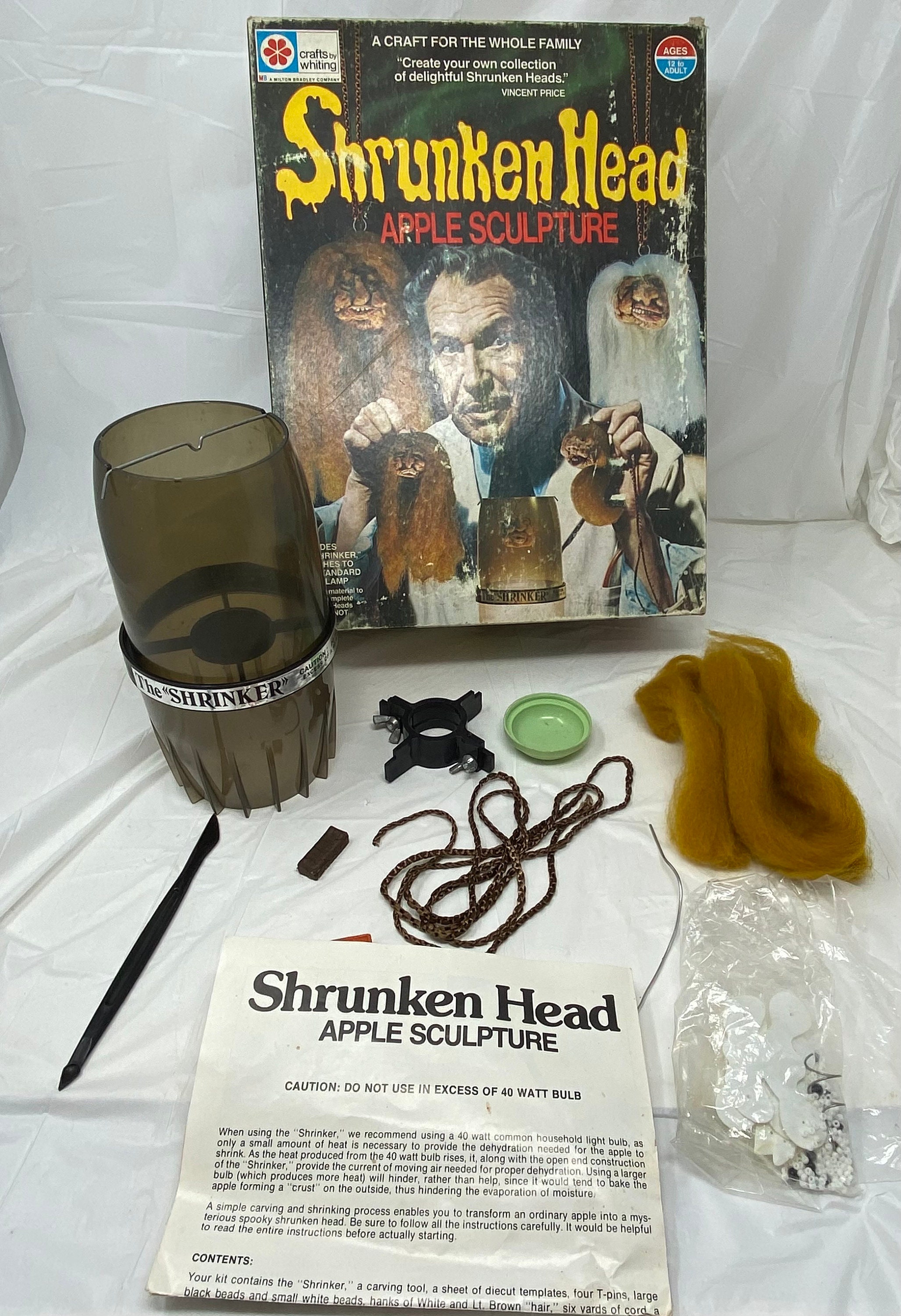Shrunken Head Apple Sculpture Kit at Lisa Simon blog