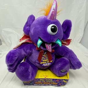 Vintage One Eyed Purple People Eater Halloween 12