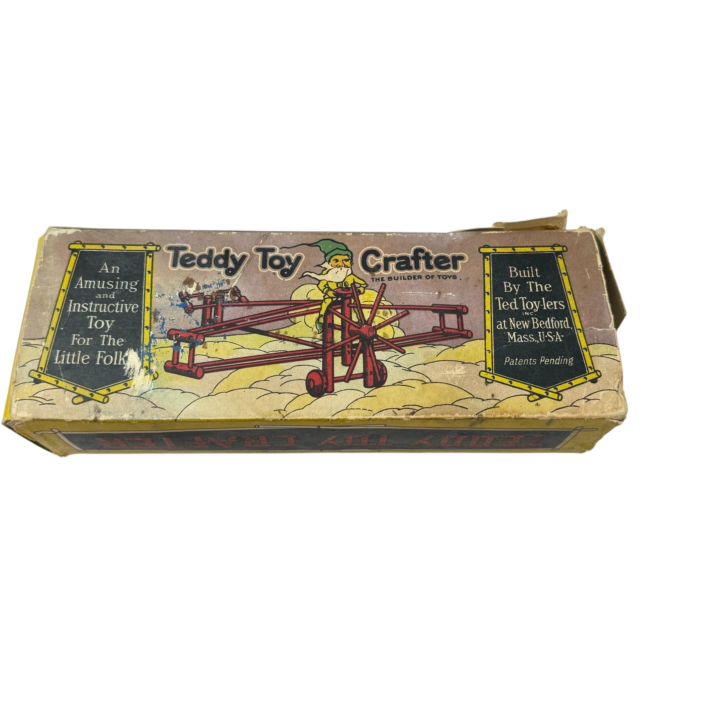 Ted Toy-ler's Tedtoy Crafters 1930's Building Toy