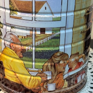 Vintage 1993 Maxwell House Collectible Norman Rockwell Series