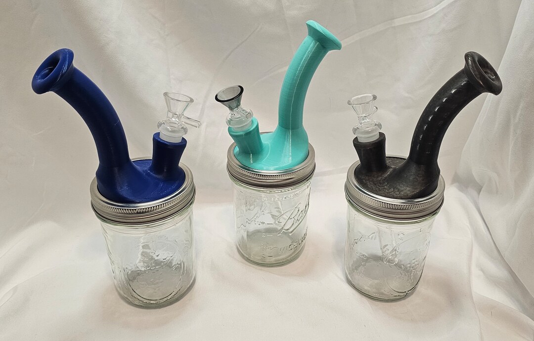 Complete 3D Printed Mulltiuse Mason Jar Adapter ogv2 Etsy