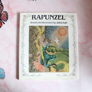 Rapunzel by The Brothers Grimm Retold & Illustrated by Jutta Ash 1982 1st US Ed Hardcover